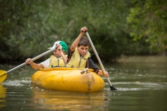Low ropes – Improve your balance and learn to trust your team mates as you jump through roped webs without waking the giant spider!